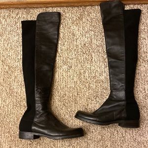 Stuart weitzman boots gently used. Size 5